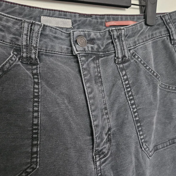 Pilcro Gray Cargo Bootcut Pants - Picture 2 of 6